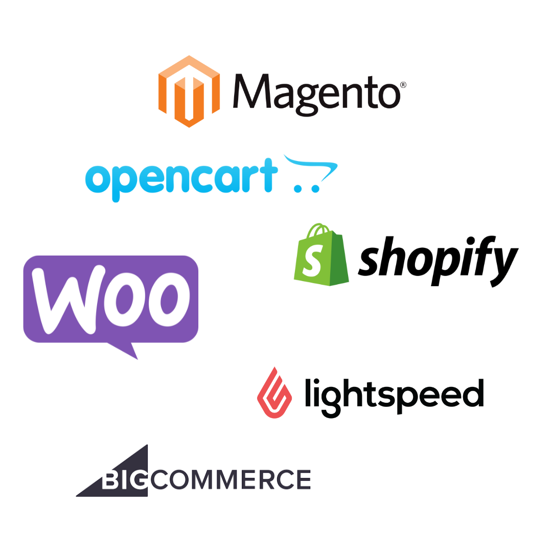 ecommerce platform logos